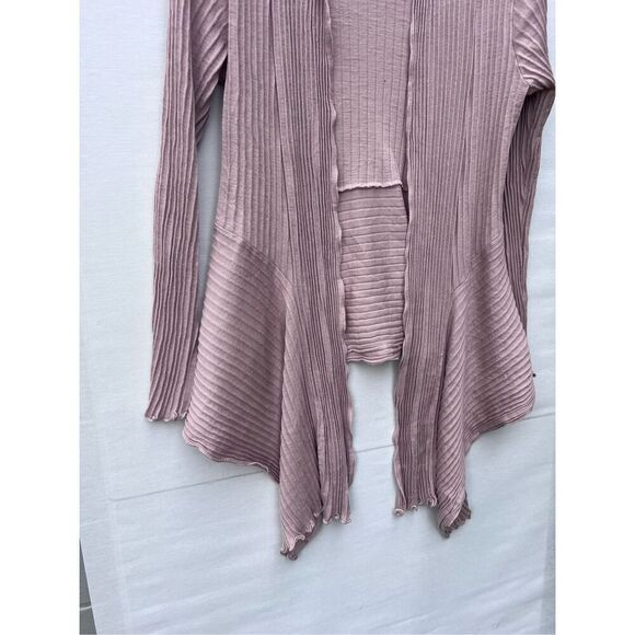 Lisanza Women Open Front Wool & Silk Size V - Picture 2 of 6